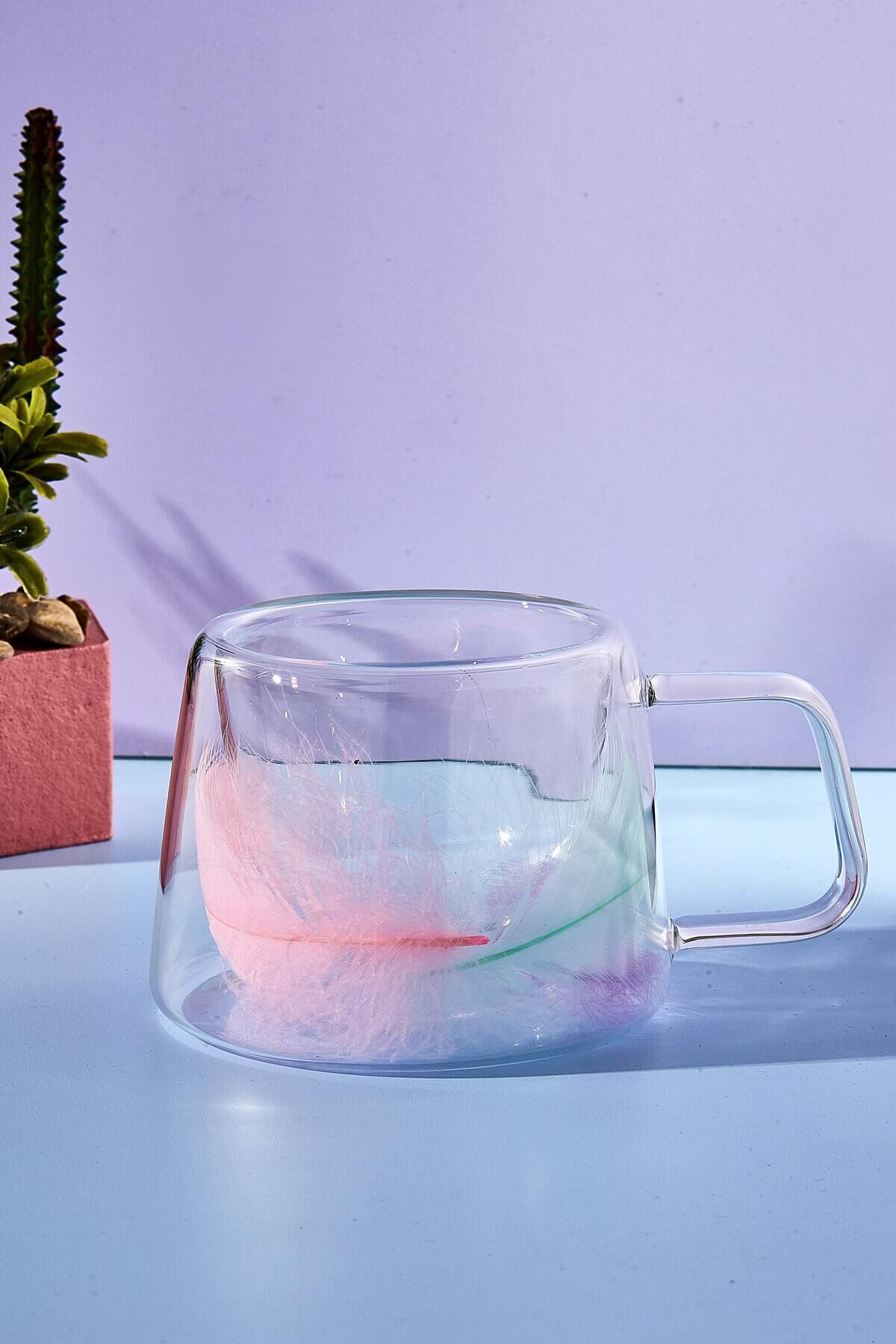 Perotti Double Feather Çift Cidarlı Kupa 200 ml