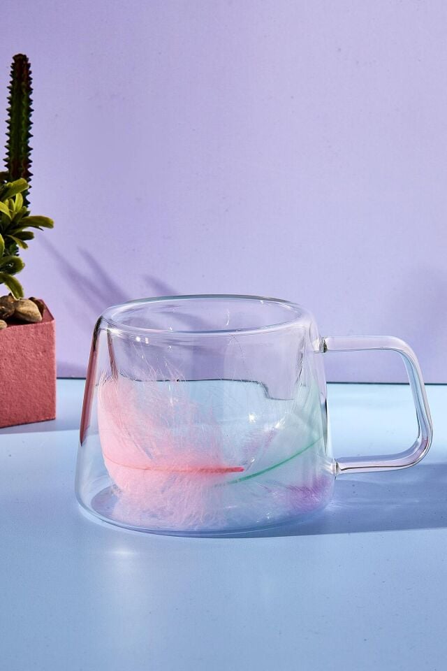 Perotti Double Feather Çift Cidarlı Kupa 200 ml