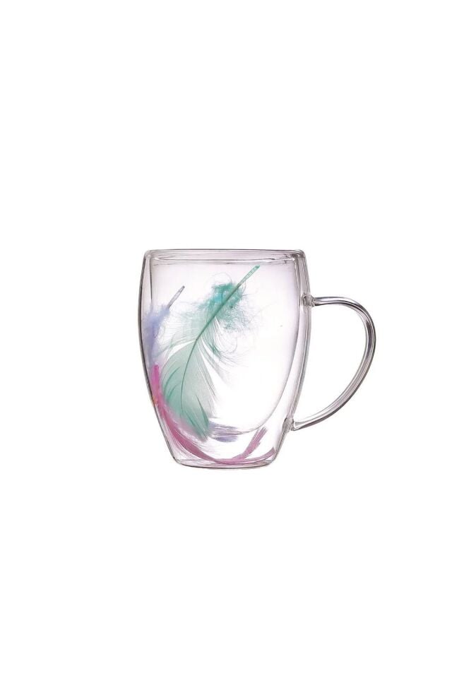 Perotti Double Feather Çift Cidarlı Kupa 350 ml