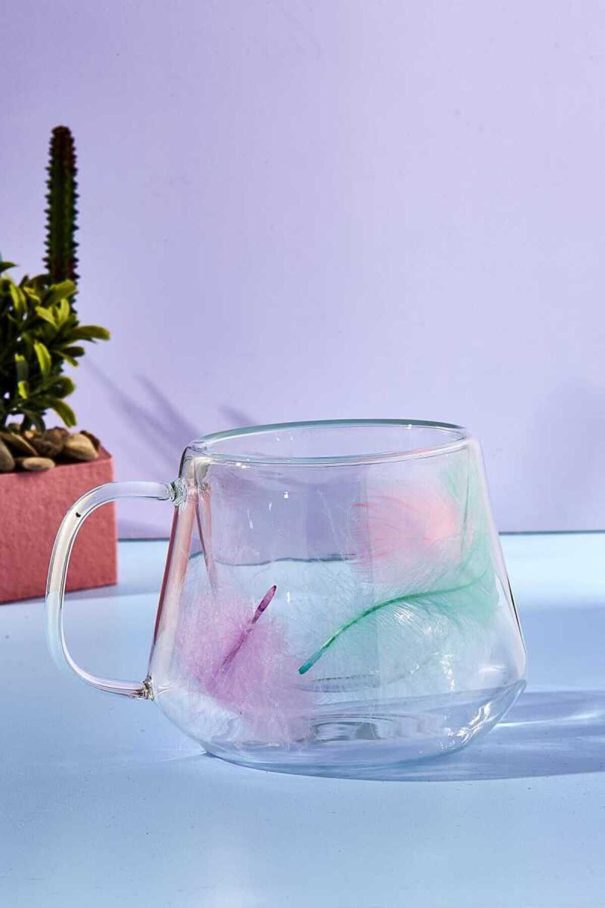 Perotti Double Feather 200 ml Çift Cidarlı Kupa