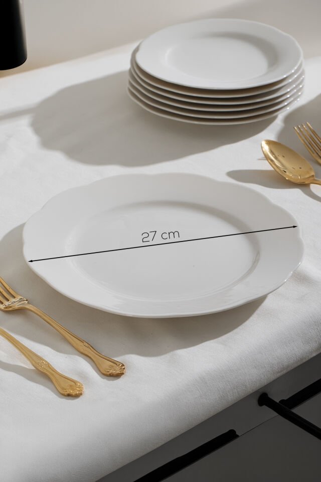 Porsima 4424 Yonca Yemek Takımı 24 Parça 6 Kişilik Yemek Seti
