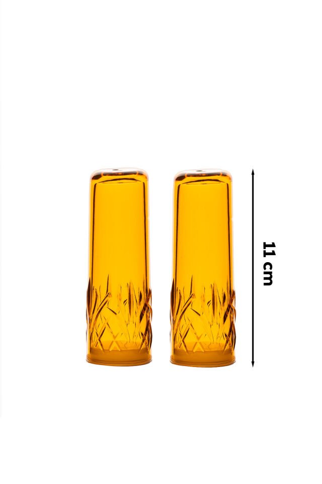 Perotti 4344 Melody 2'li Akrilik Tuzluk Biberlik Karabiberlik 11 Cm