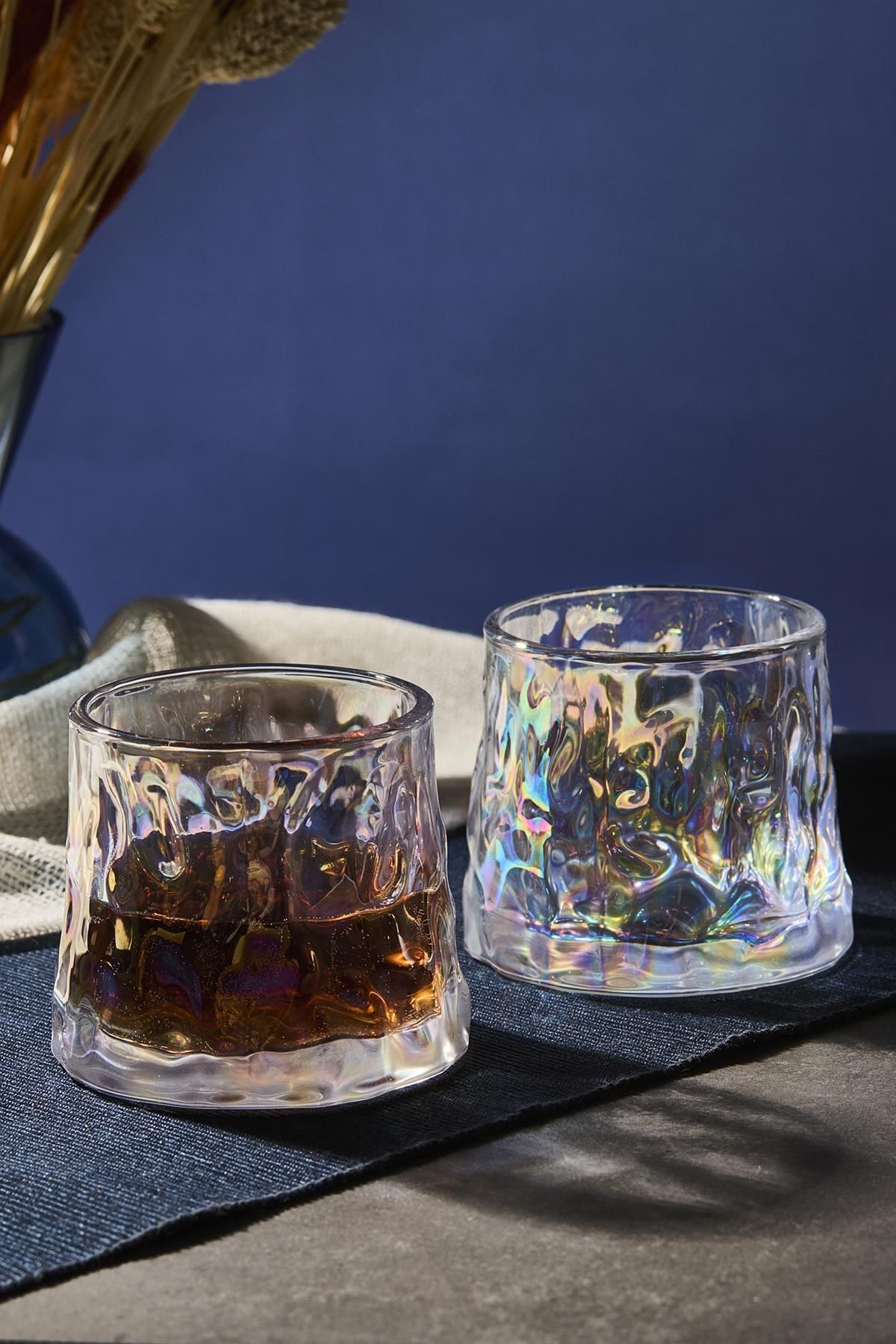 Perotti Greta Luster 2'li Viski Kokteyl Meşrubat Bardağı Japon Style 160ml