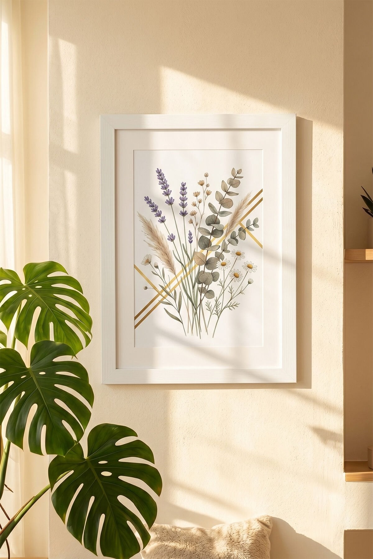 Porsima 4411 Beyaz Ahşap Modern Dekoratif Cam Fotoğraf Çerçevesi Masa Duvar Fotoğraf Çerçevesi 21x29,7cm