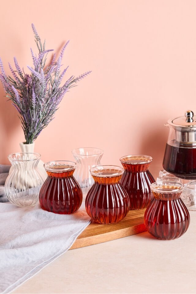 Perotti Nişantaşı 6'lı Çay Bardağı Seti 200 ml