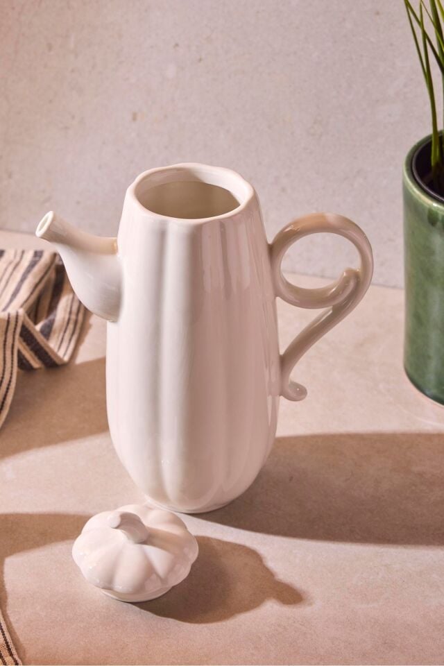 Perotti Pumpkin Porselen 600 ml Çok Amaçlı Sunum ve Servis Yağdanlığı