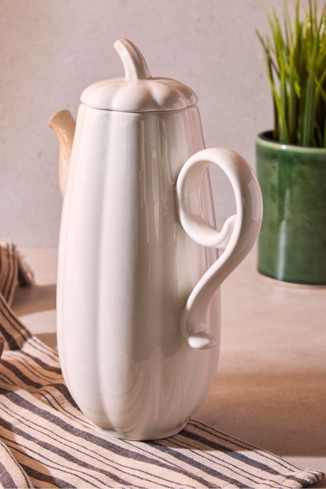 Perotti Pumpkin Porselen 1000 ml Çok Amaçlı Sunum ve Servis Yağdanlığı