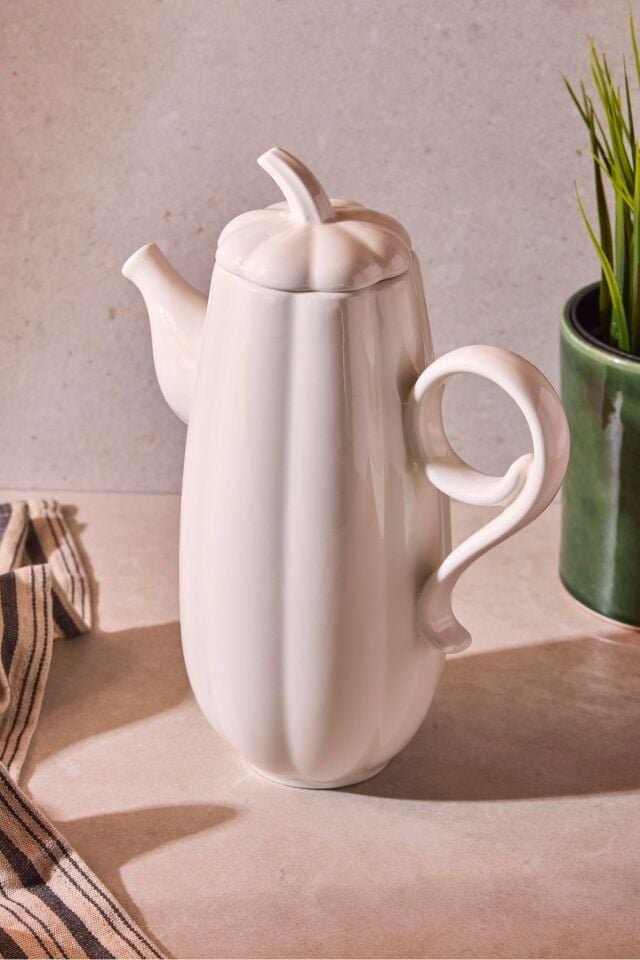 Perotti Pumpkin Porselen 1000 ml Çok Amaçlı Sunum ve Servis Yağdanlığı