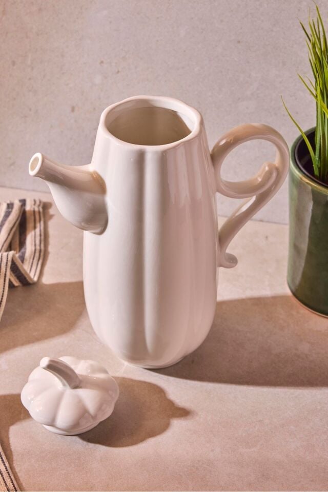 Perotti Pumpkin Porselen 1000 ml Çok Amaçlı Sunum ve Servis Yağdanlığı