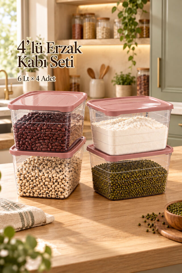PORSIMA 09 1000 KOYU PUDRA PEMBE 4*6,0LT UZUN TREND SAKLAMA KABI