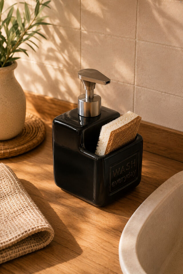 Perotti Ashton Black Sıvı Sabunluk 500 ml