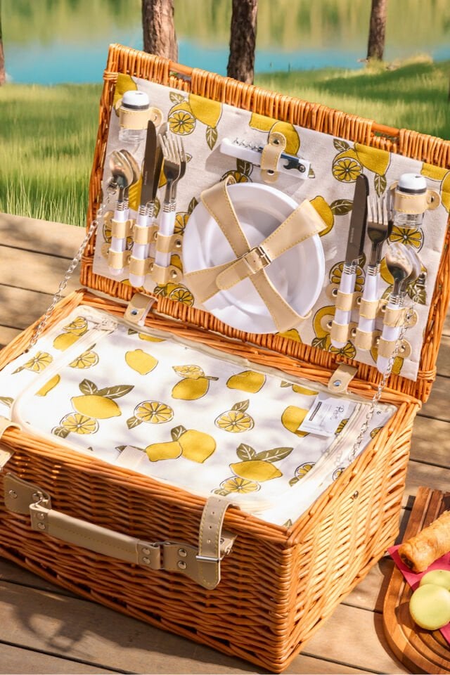 Perotti Cestino Italy 4 Kişilik Piknik Sepeti