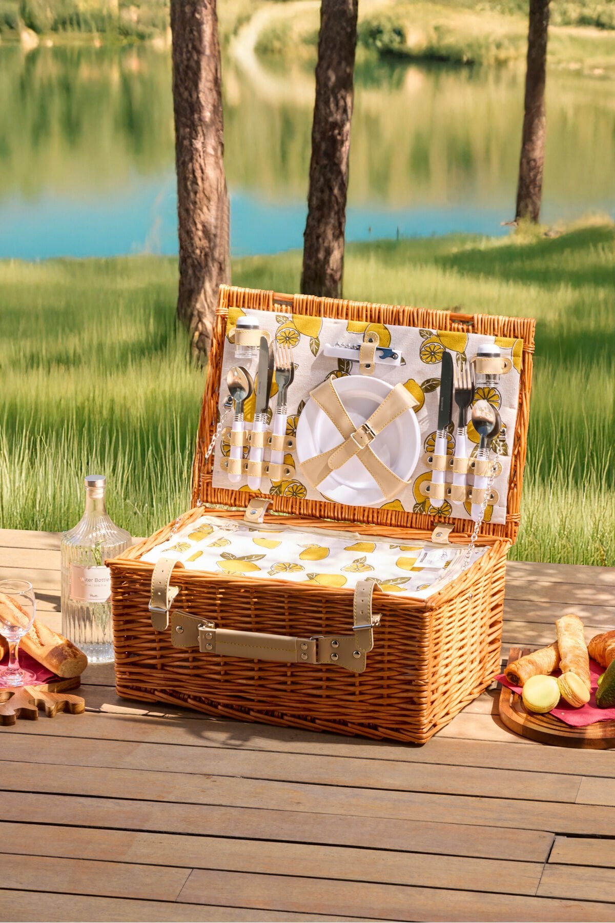 Perotti Cestino Italy 4 Kişilik Piknik Sepeti