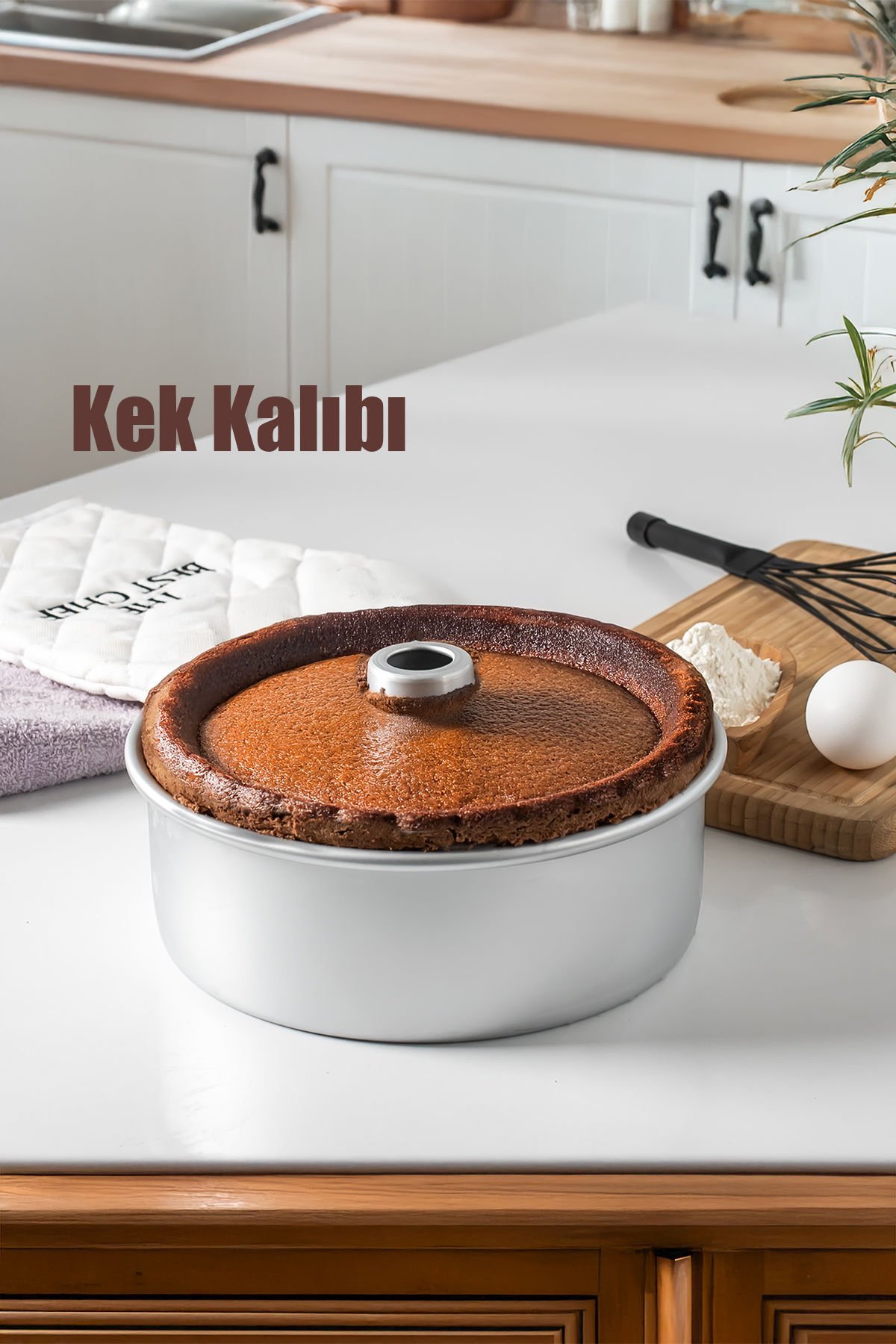Porsima 15974 Kek Kalıbı Turta Kalıbı Yuvarlak Kek Kalıbı Alüminyum Kek Kalıbı