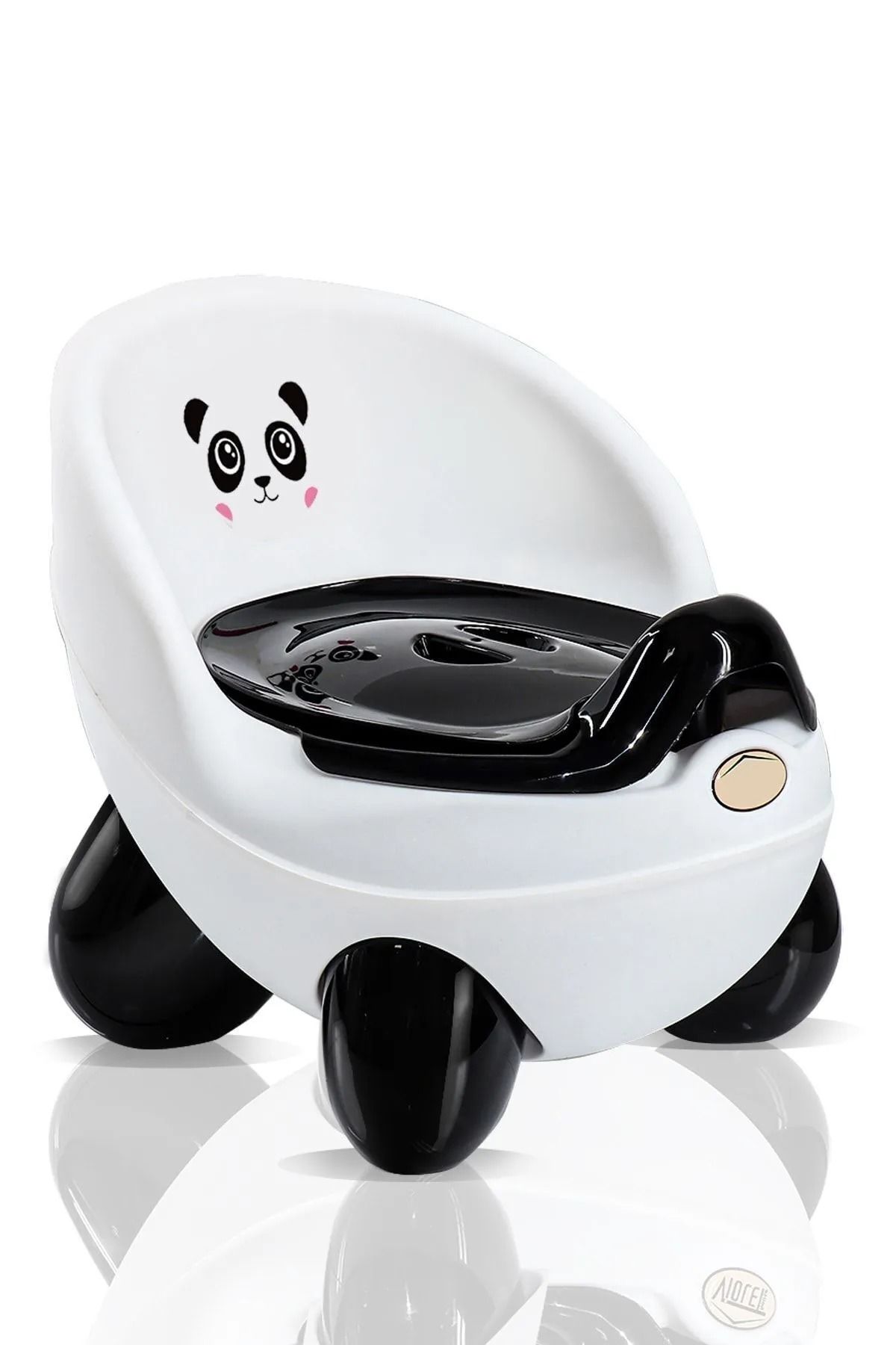 Porsima Violet Passion 0084 Panda Bebek Lazımlığı Beyaz