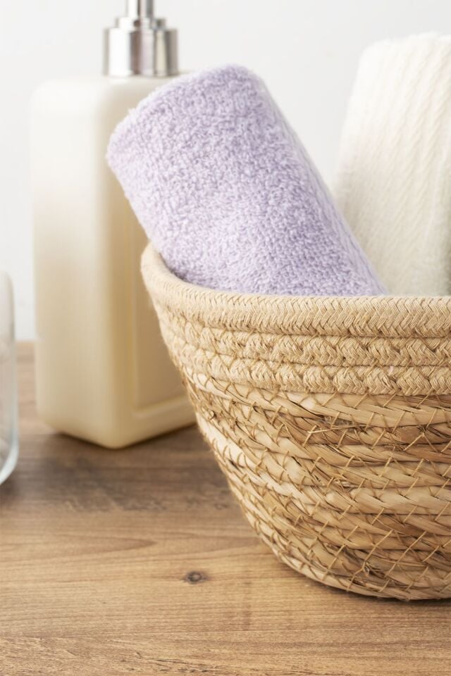 Porsima 15292 Yuvarlak Hasır Sepet Düzenleyici Ekmeklik - Cappucc