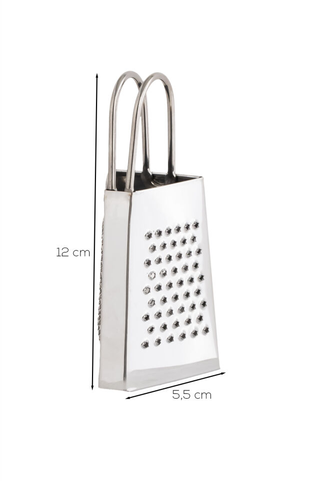 Porsima 4513 Paslanmaz Çelik Çok Amaçlı El Rendesi - Sarımsak Rendesi 12cm