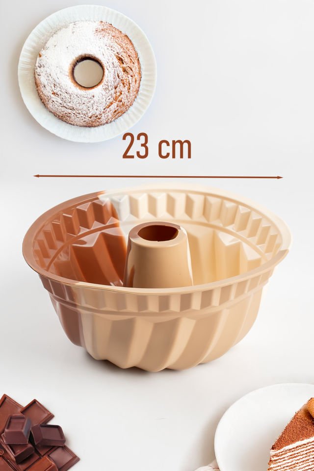 Porsima 193 Silikon Kek Kalıbı, Tart Kalıbı 23 cm Gıda ile Temasa Uygun