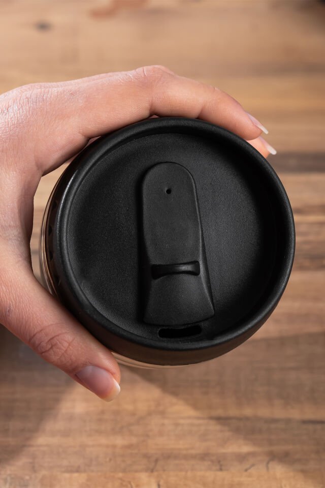 Porsima 05554 Paslanmaz Çelik Kupa Sızdırmaz Çelik Termos Araç El Termosu Yalıtımlı Bardak 350ml -Gümüş