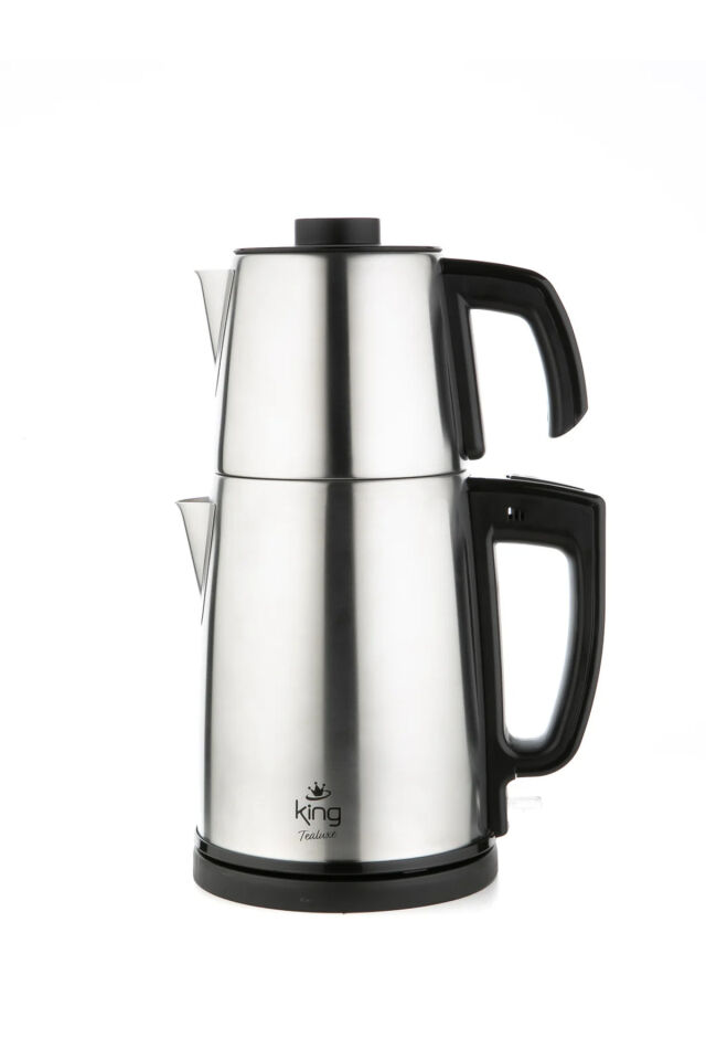 King KCM334 Tealuxe Çelik Çay Makinesi