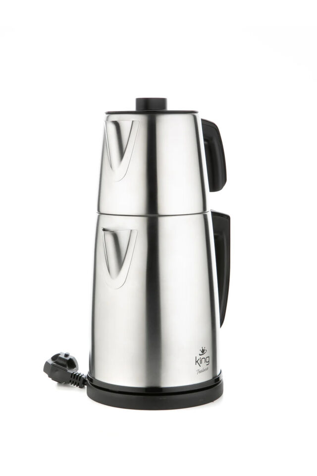 King KCM334 Tealuxe Çelik Çay Makinesi
