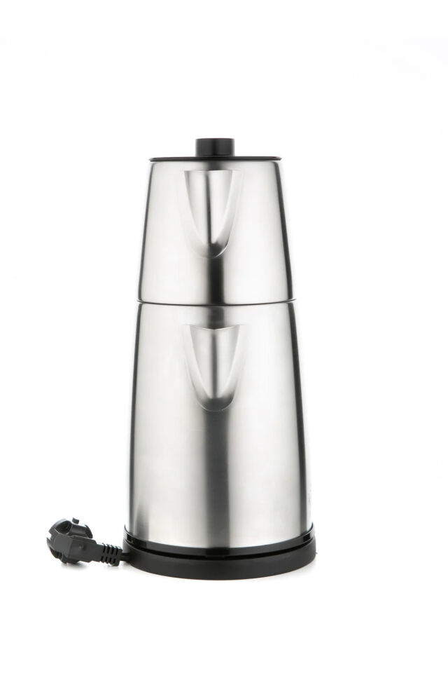 King KCM334 Tealuxe Çelik Çay Makinesi