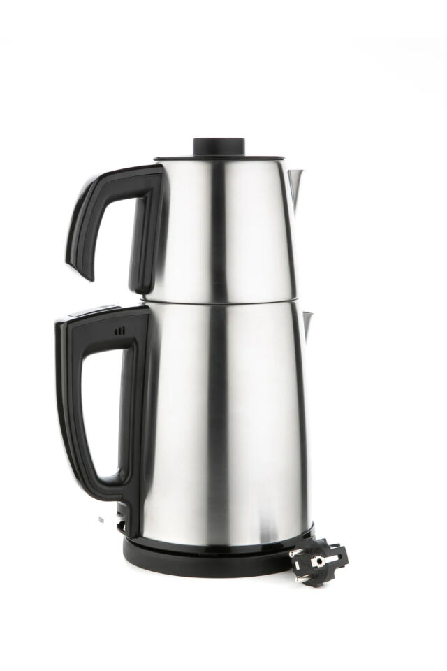 King KCM334 Tealuxe Çelik Çay Makinesi
