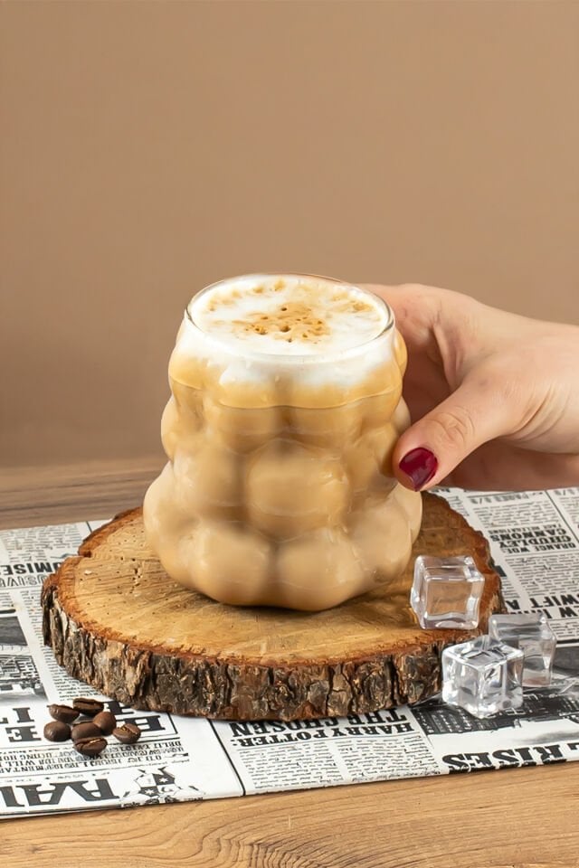 Porsima 378 2 Adet Isıya Dayanıklı Borosilikat Cam Içecek Meşrubat Kahve Ve Sunum Bardağı Bardak Seti 350 ml