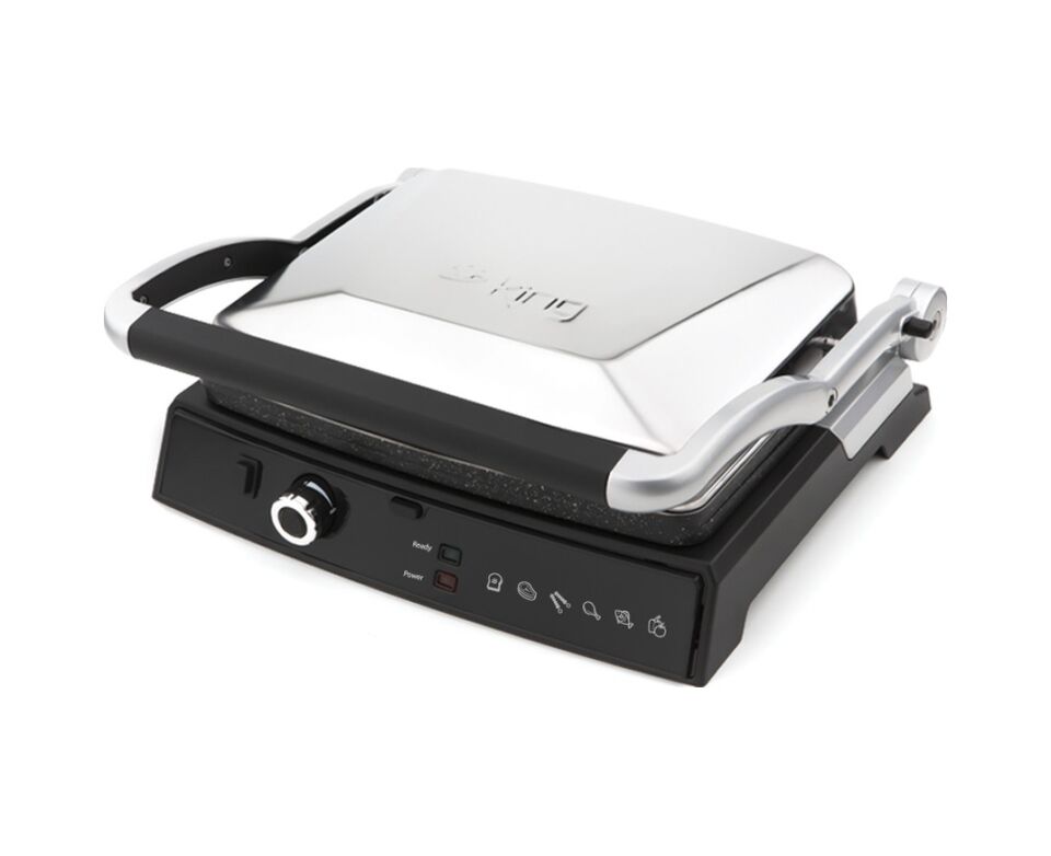 King K-462 Grill Master 2000 W Tost Makinesi Inox