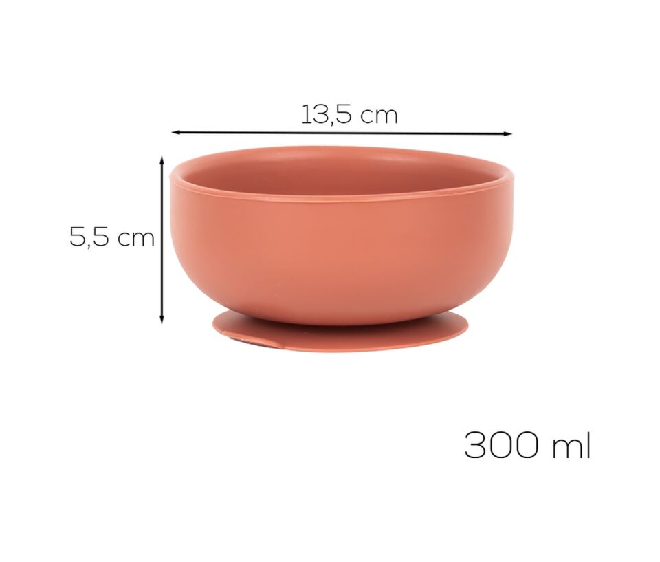 Porsima 34004-2 Silikon Vakumlu 300ml Mama Kasesi Kiremit