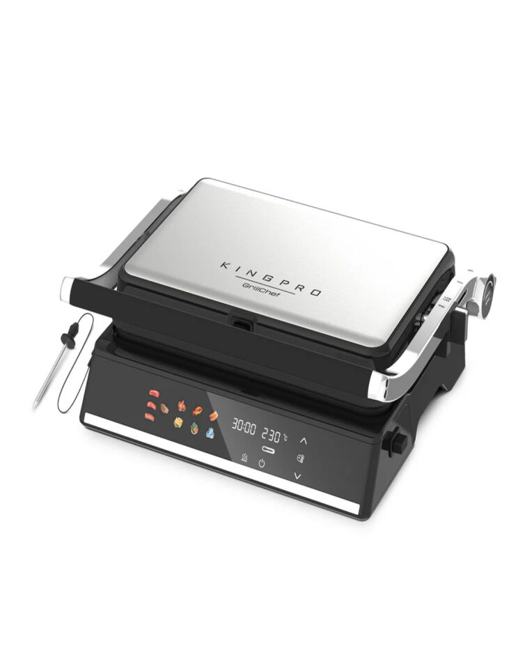 KİNGPRO K471 Grıllchef Izgara Ve Tost Makinesi