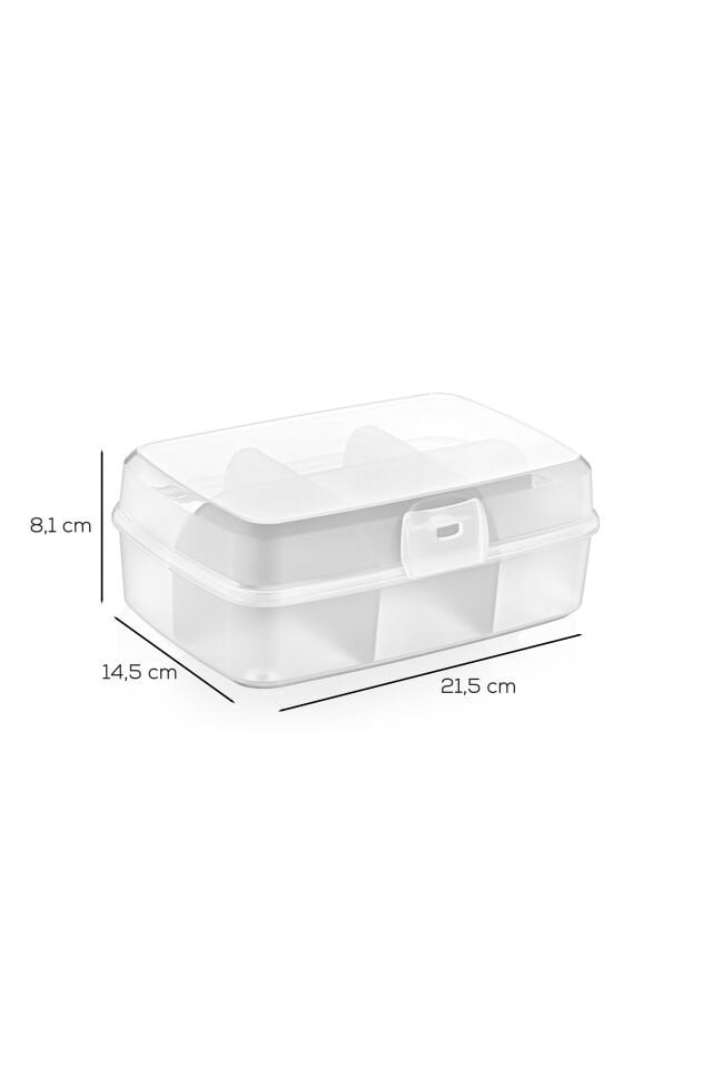 Porsima 1178 Premium 6 Bölmeli Poşet Çay Kutusu Sallama Çay Kutusu Yeşil